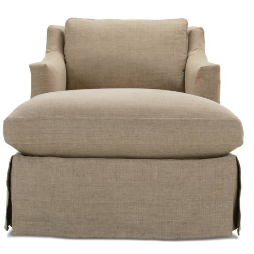 Picture of Madeline Slipcovered Chaise Chair